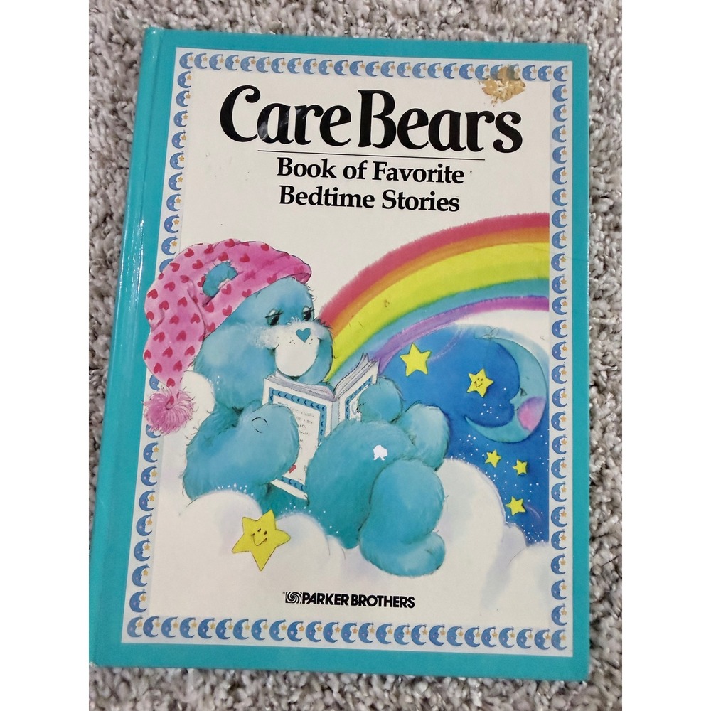 1984 Care Bears Book of Favorite Bedtime Stories Parker Brothers Book Vintage